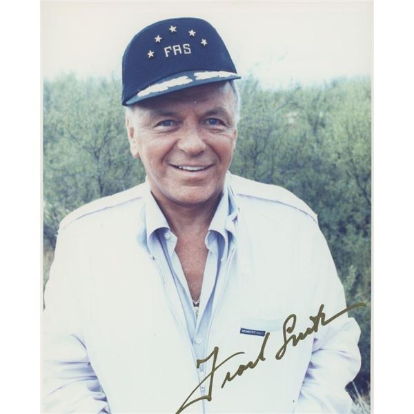 Frank Sinatra signed photo