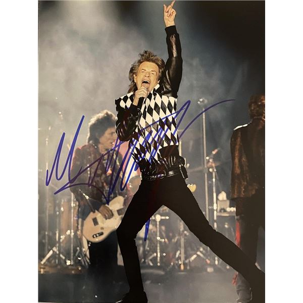 Rolling Stones Mick Jagger signed photo