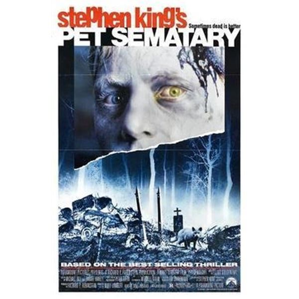 Pet Sematary 1989 original movie poster