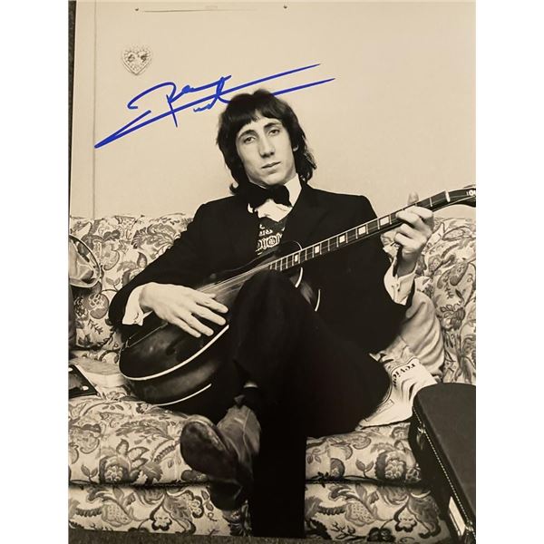 The Who Pete Townshend signed photo