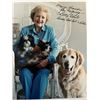 Image 1 : Betty White signed photo