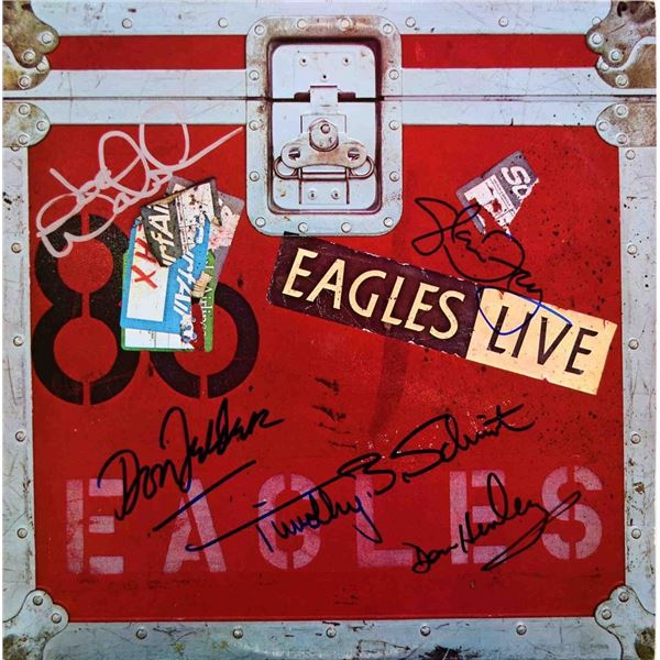 Eagles Live signed album