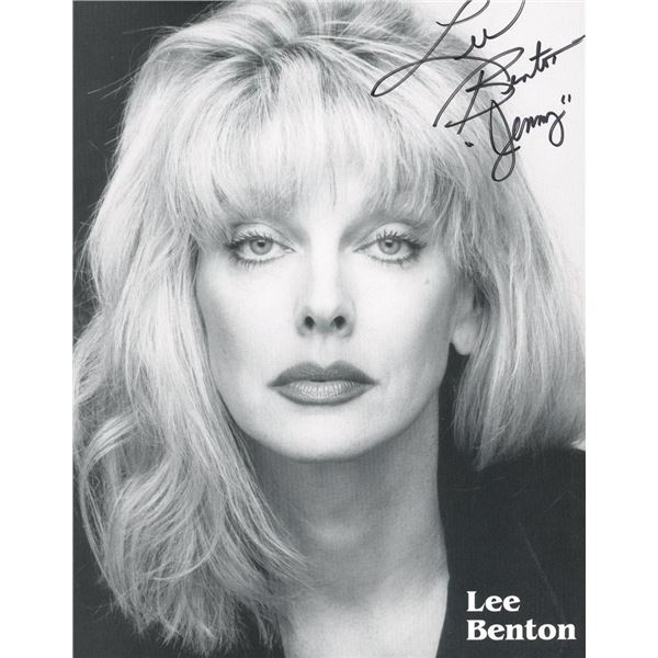 Blood Games Lee Benton signed photo