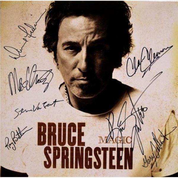 Bruce Springsteen signed "Magic" album