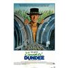 Image 1 : Crocodile Dundee Original 1986 Vintage One Sheet Poster