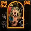 Image 1 : Ozzy Ozbourne signed Speak of the Devil Live album