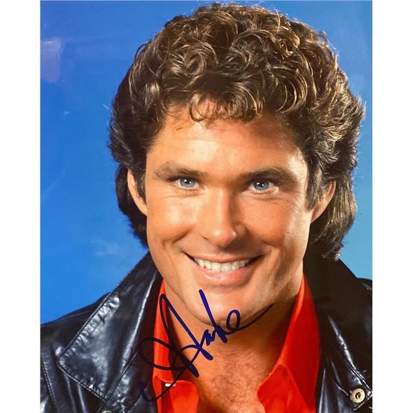 Knight Rider David Hasselhoff Signed Photo