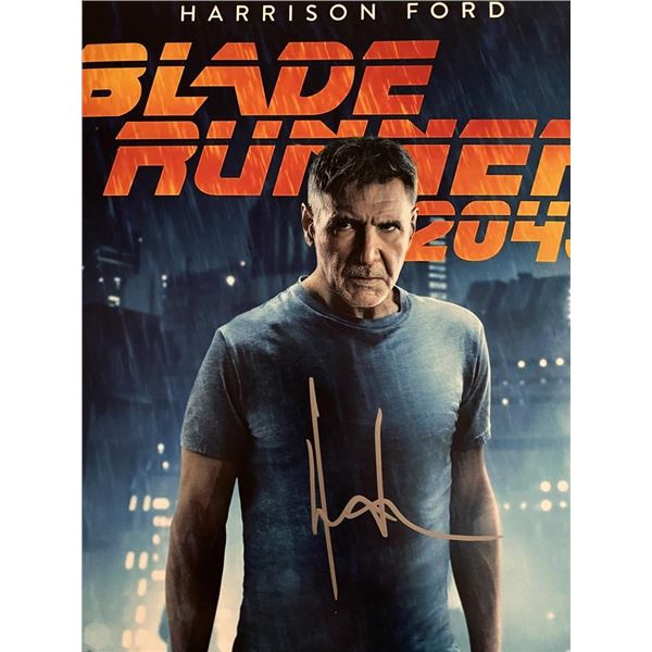 Blade Runner Harrison Ford signed photo