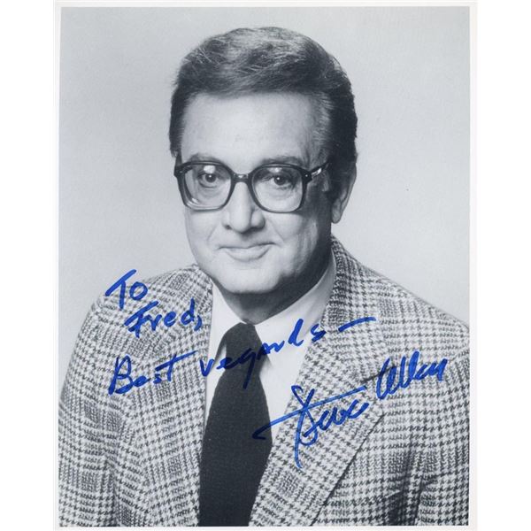 The Tonight Show Steve Allen signed photo