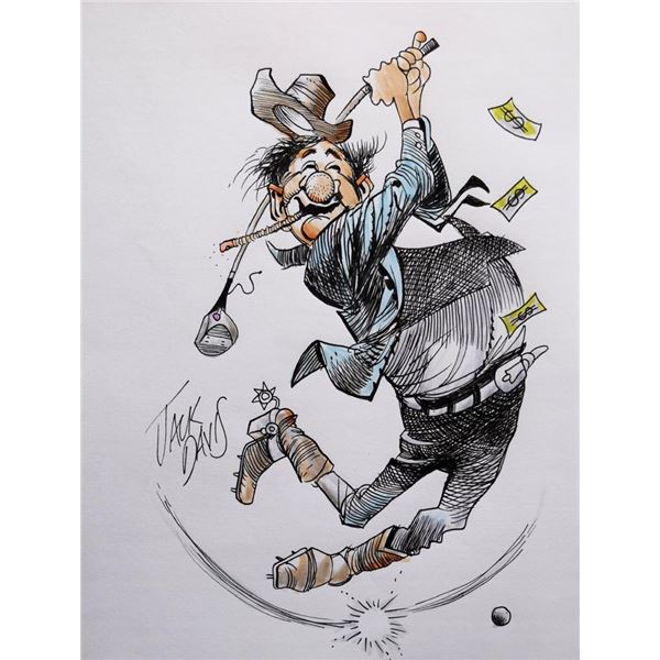 Jack Davis signed sketch