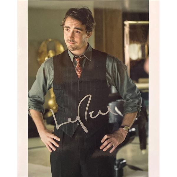 Miss Pettigrew Lives for a Day Lee Pace signed movie photo