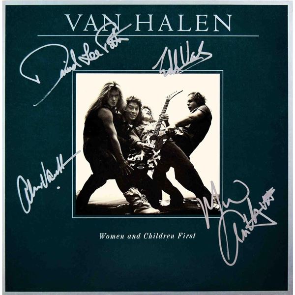 Van Halen signed Women and Children First album