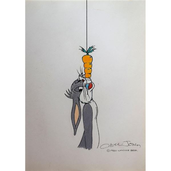 Bugs Bunny sketch signed by Chuck Jones