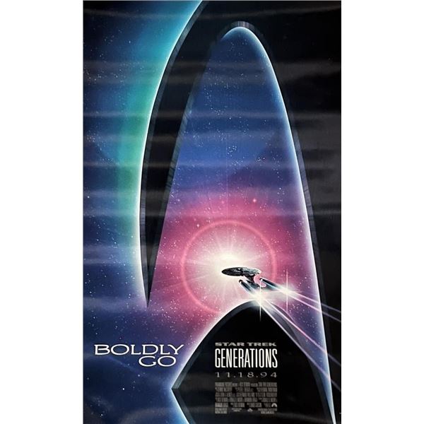 Star Trek Generations original mini poster