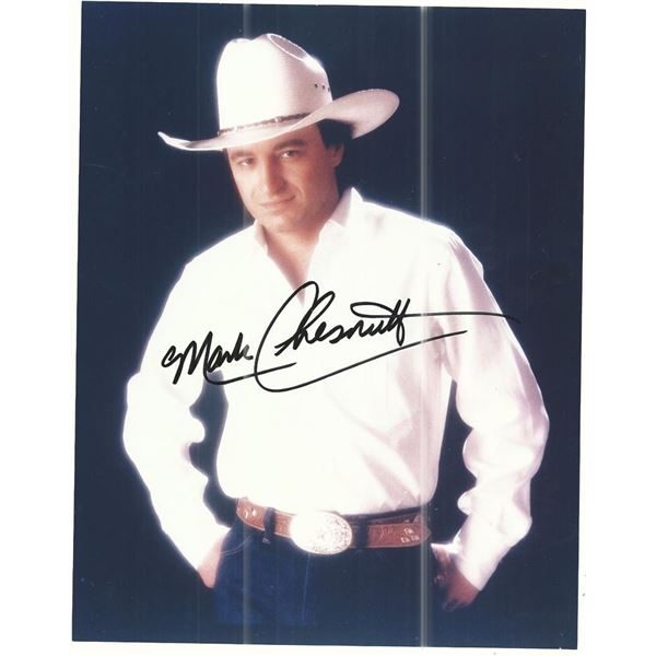 Country Music Star Mark Chesnutt signed photo