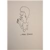 Image 1 : Mike Judge signed Beavis drawing