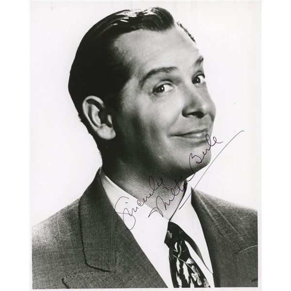 Milton Berle signed photo