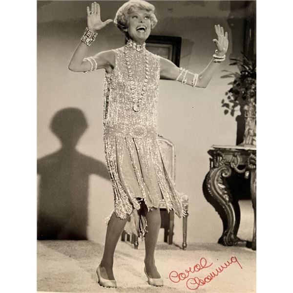 Alice in Wonderland Carol Channing signed photo