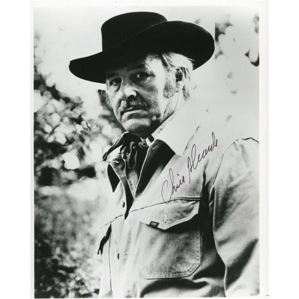 Bonanza Chris Alcaide signed photo
