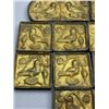 Image 2 : Gilt Bird Motif Plaque Set