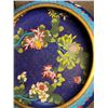 Image 5 : Cloisonné Enamel Water Pot with Floral Scrolls on Blue Ground