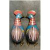 Image 3 : Pair of Cloisonné Enamel Rooster Figures