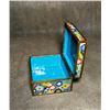 Image 3 : Cloisonné Enamel Box with Jade Carved Lid