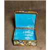Image 4 : Cloisonné Enamel Box with Jade Carved Lid
