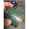 Image 3 : Set of Cloisonné Enamel Tea Caddies and Tobacco Jars (Three Pieces)
