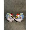 Image 1 : Pair of Cloisonné Enamel Mandarin Duck Boxes