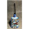 Image 2 : Cloisonné Enamel Ritual Bell with Dragon Design
