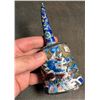 Image 5 : Cloisonné Enamel Ritual Bell with Dragon Design