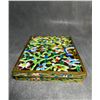 Image 3 : Cloisonné Enamel Reticulated Box with Floral Design