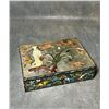 Image 2 : Late Qing to Republic Period Cloisonné and Inlaid Jewelry Box