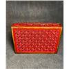 Image 2 : Carved Cinnabar Lacquer Rectangular Box with Floral Motifs