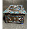 Image 8 : Late Qing to Republic Period Cloisonné Enamel Rectangular Box