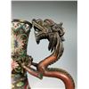 Image 2 : Cloisonné Ewer with Dragon Handle and Dragon Motifs
