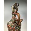 Image 5 : Cloisonné Ewer with Dragon Handle and Dragon Motifs