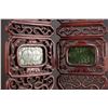Image 9 : Set of Four Hetian Jade Inlaid Screens