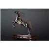 Image 5 : Silver Cloisonné Horse Figure with Gem Inlay