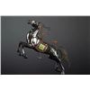 Image 9 : Silver Cloisonné Horse Figure with Gem Inlay