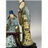 Image 7 : Cloisonné Figurine of Scholar and Lady