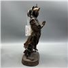 Image 2 : Ming–Qing Dynasty Gilt-Bronze Guardian General Statue