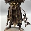 Image 6 : Ming–Qing Dynasty Gilt-Bronze Guardian General Statue