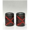 Image 2 : Pair of Carved Lacquer Tea Caddies