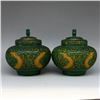 Image 3 : Copper-Base Carved Green Tea Canister
