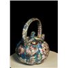 Image 7 : Cloisonné Enamel Teapot with Peony Motifs