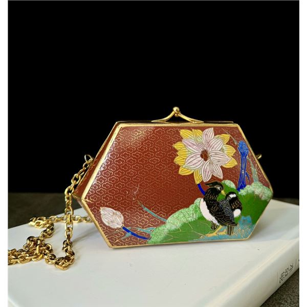 Cloisonné Enamel Handbag