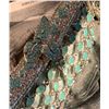 Image 4 : Gemstone-Inlaid Evening Purse with Turquoise Accents