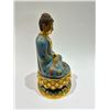 Image 5 : Cloisonné Enamel Guanyin Buddha Statue